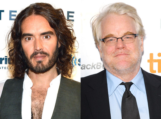 Philip Seymour Hoffman, Russell Brand Philip Seymour Hoffman, Russell Brand